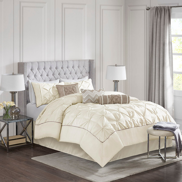 Madison Park Laurel 7 Piece Comforter Set Full Mp10 660 By Olliix