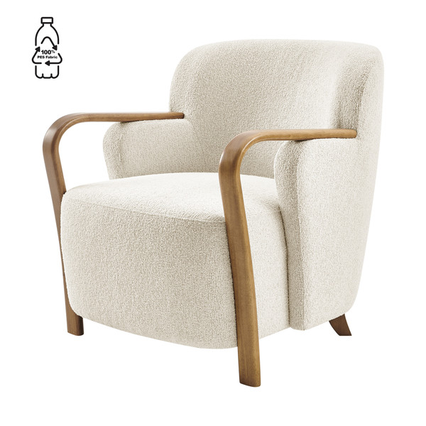 Tania Fabric Accent Arm Chair Palladian Beige 3900129 613 By Npd