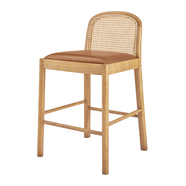 Donna Kd Pu Rattan Counter Stool Borneo Chocolate 3900117 601 By Npd