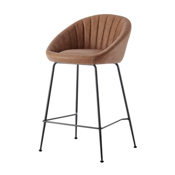 Watson Kd Pu Counter Stool Umber Brown 9300161 595 By Npd