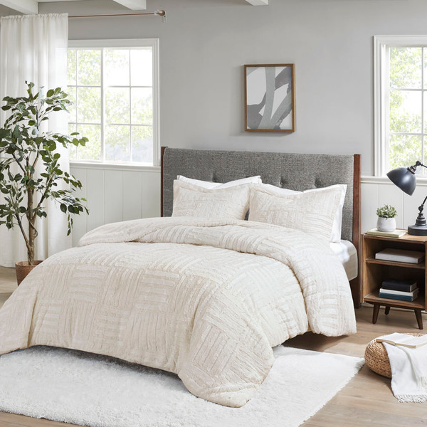 Fur Down Alternative Comforter Mini Set King Cal King Basi10 0255 By Olliix