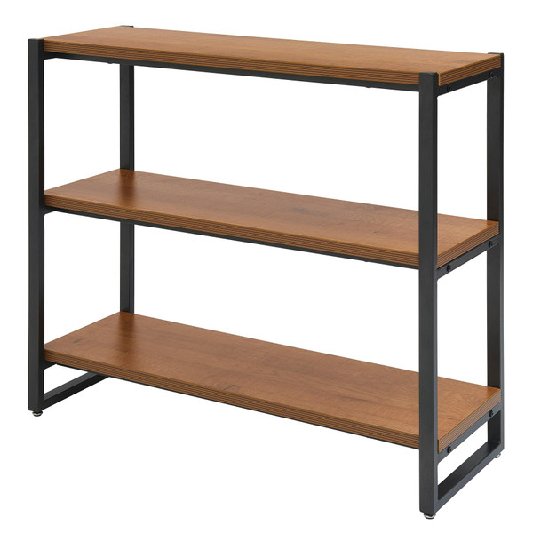 Anderson Kd 3 Tier Bookcase Gliese Brown Assembly Required 9300106 By Npd