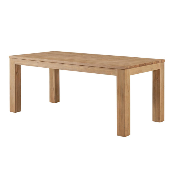 Bedford Kd 75 Rect Dining Table Square Legs Brushed Smoke 801075 85 By Npd