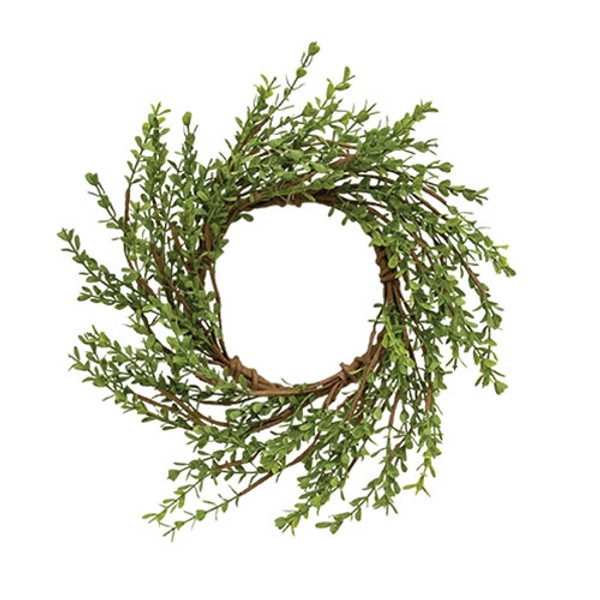 Baby Boxwood Candle Ring 4 5 Fsa112576 By Cwi Gifts