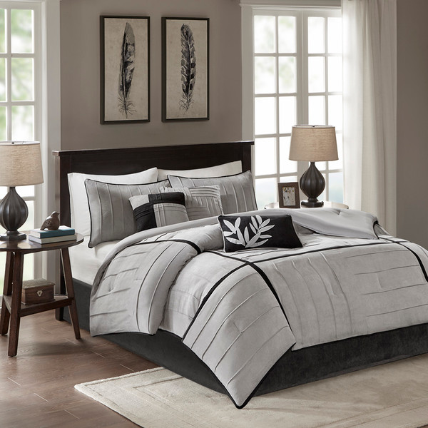 Madison Park Dune 7 Piece Comforter Set King Mp10 147