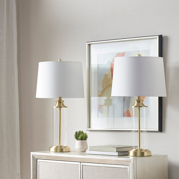 Olliix Clarity Glass Table Lamp Set Of 2 5Ds153 1157