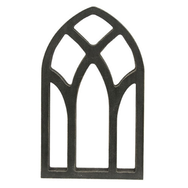 Distressed Black Wooden Frame 12 Gwxf43602 By Cwi Gifts