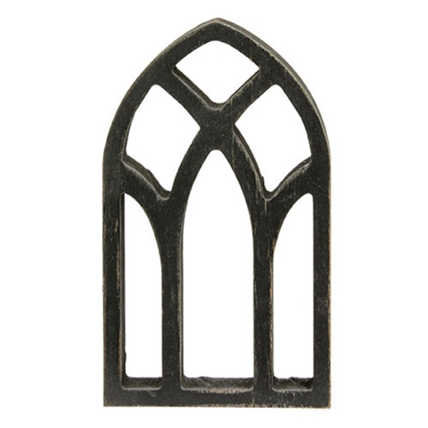 Distressed Black Wooden Frame 7 Gwxf43603 By Cwi Gifts