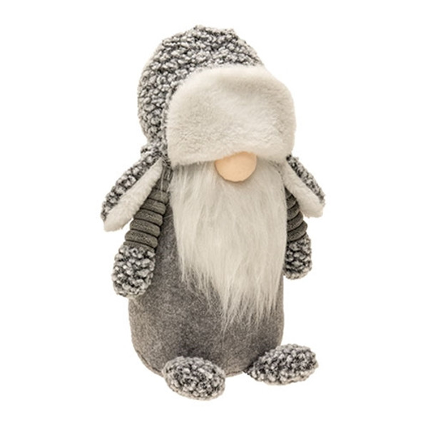 Standing Grey Santa Gnome 13 Gzoe3070 By Cwi Gifts