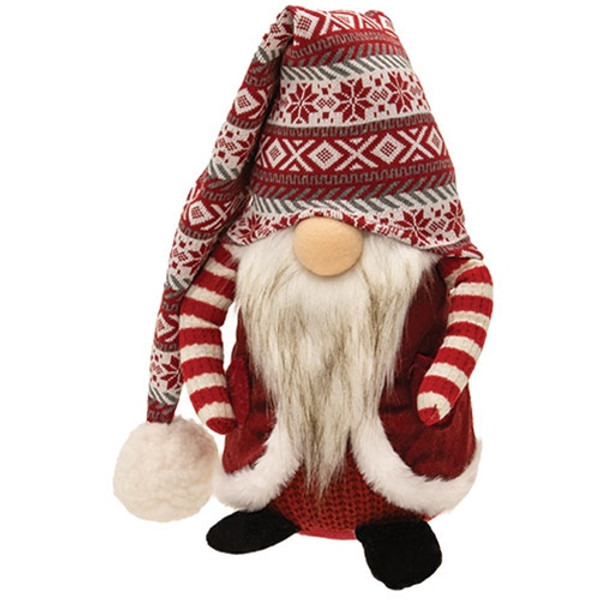 Santa Gnome 2 Assorted Gzoe3080 By Cwi Gifts