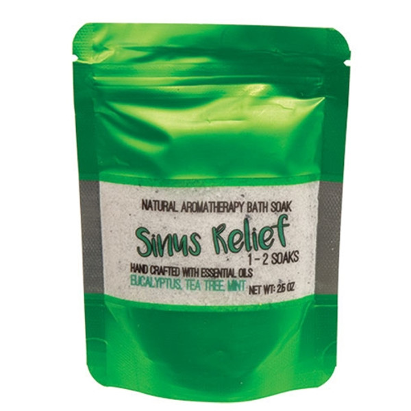 Sinus Relief Bath Soak 2 5 Oz M25702 By Cwi Gifts