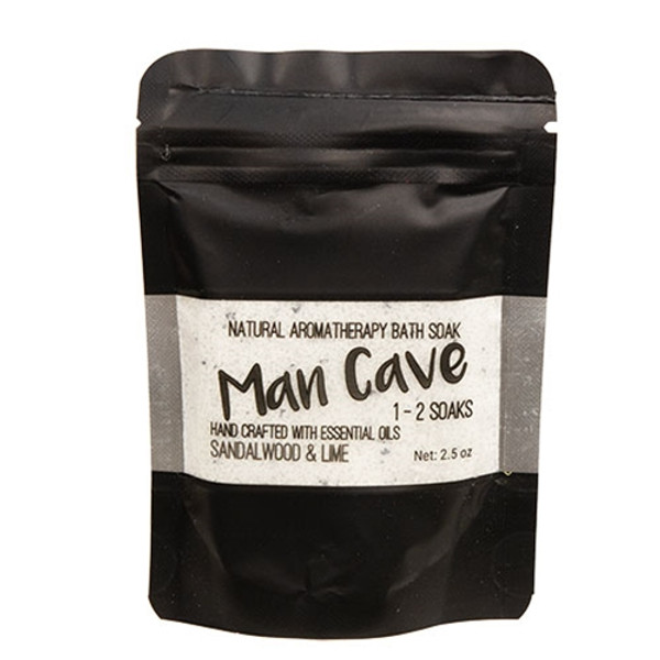 Man Cave Bath Soak 2 5 Oz M25714 By Cwi Gifts
