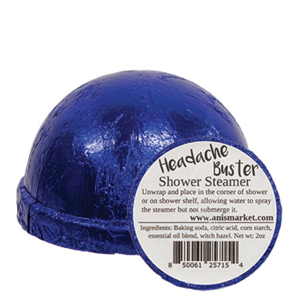 Headache Buster Shower Steamer 2 Oz M25715 By Cwi Gifts
