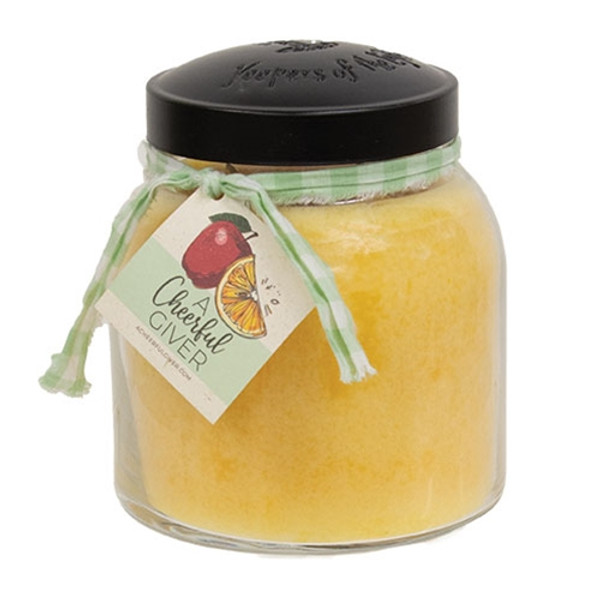 Sparkling Starfruit Papa Jar Candle 34Oz W11202 By Cwi Gifts
