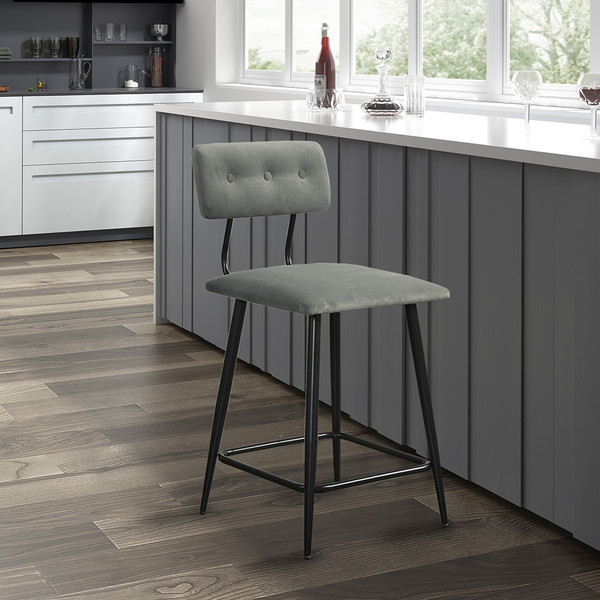 Olliix Henrick 25 Metal Frame Counter Stool Ii104 0463