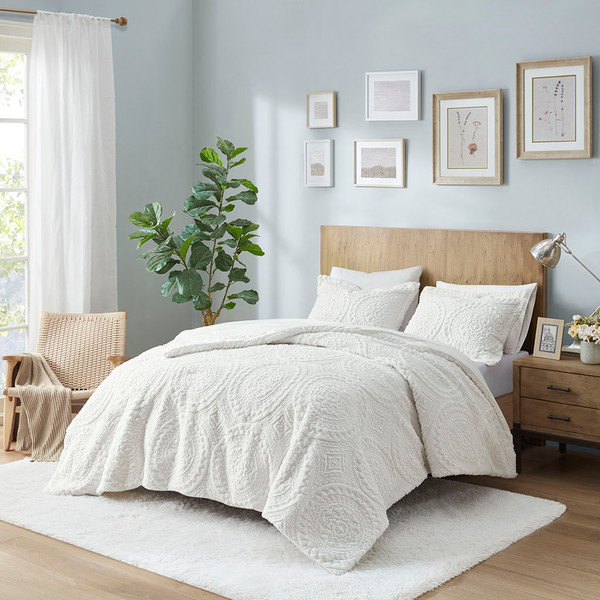 Medallion Ultra Plush Comforter Mini Set King Cal King Mp10 5059