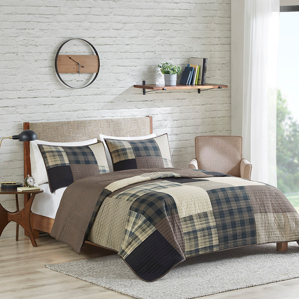 Woolrich Winter Hills Quilt Mini Set King Cal King Wr14 1729 By Olliix