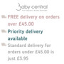 Dr Brown's Anti-Colic Options+ Narrow Neck Blue Baby Bottle Gift Set