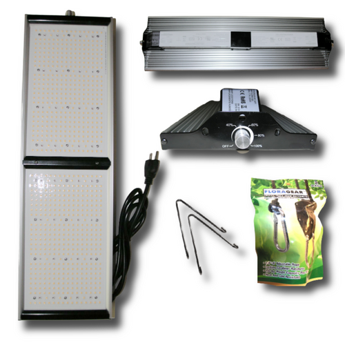 FloraGear FLORA S2L LONG LED Grow Light | 2' x 3' Up To 2' x 4' | 200w