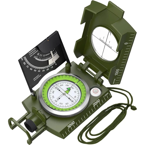 Mulitifunctional High Precision Outdoor Survival Military Compass