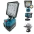 4 inch Cordless LED Work Light For Makita 14.4V-18V Li-ion Battery 