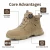 Indestructible Mining Boots Men Boots Steel Toe Safety Shoes Men Work