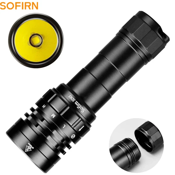 Super Bright 3000lm Dive Light XHP50.2