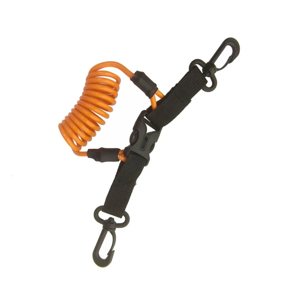 Scuba Diving Lanyard with Quick Release Buckle Diving Clips