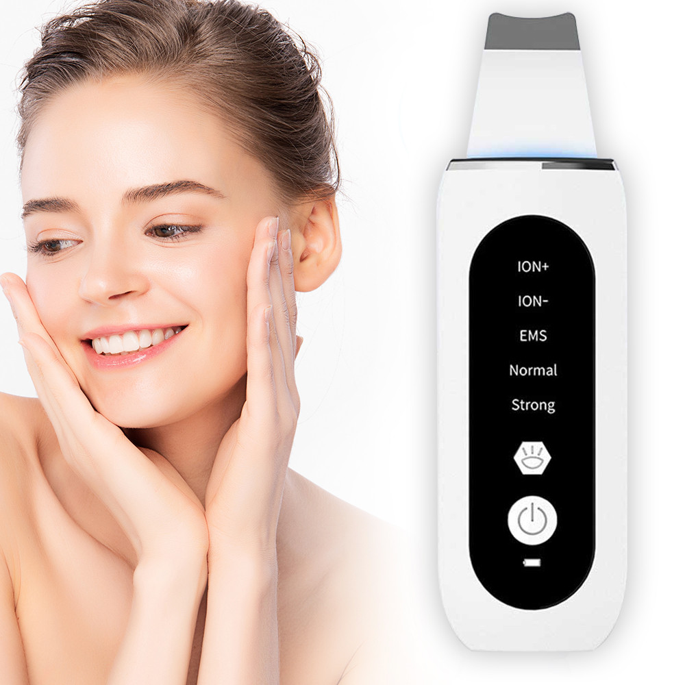 Nettoyant Visage à Ultrasons 6 En 1 - Vitesses Réglables Pour Tous Types De Peau