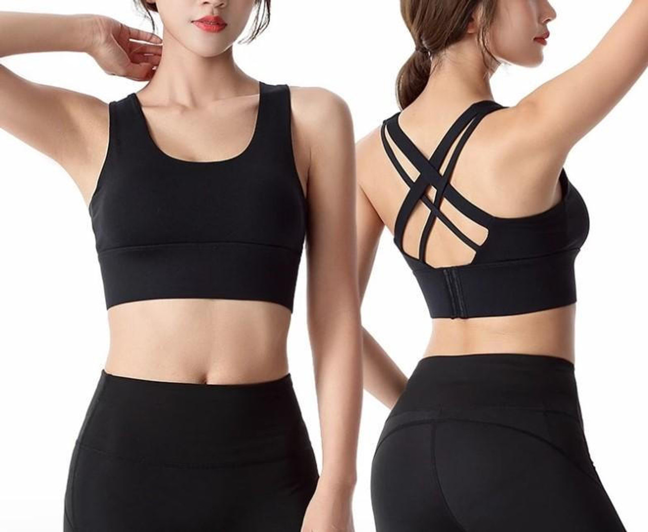 Brassière De Sport Femme, Soutien Gorge Bon Maintient Fort