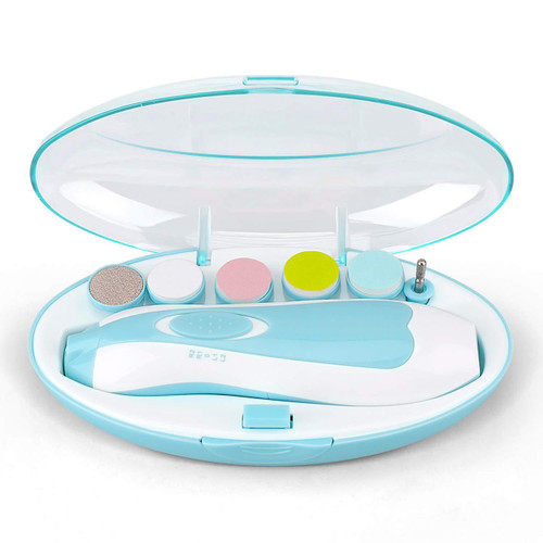Lime à Ongles Chien Électrique Rechargeable - 5 Vitesses, LED, Capuchon Anti-Poussière - Pour Chiens Et Chats Toutes Tailles - 5
