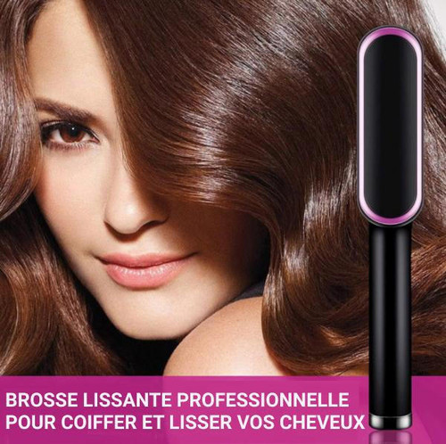 BROSSE LISSANTE POUR CHEVEUX CREPUS