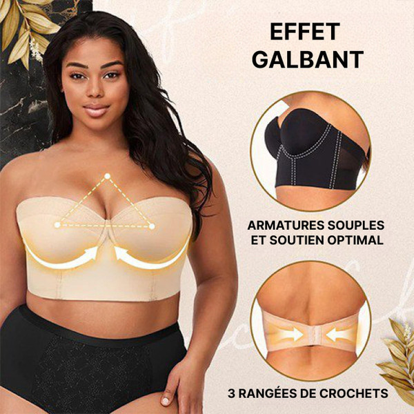 Soutien-gorge Dos Nu Sans Bretelles zaxx