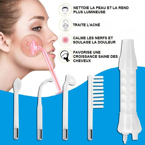 Soin Anti-Boutons - Appareil Thérapie à Haute Fréquence Soin Anti-Boutons - Appareil Thérapie à Haute Fréquence zaxx