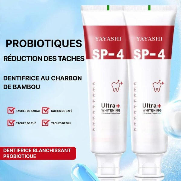 Dentifrice Blanchissant Probiotique SP-4 zaxx