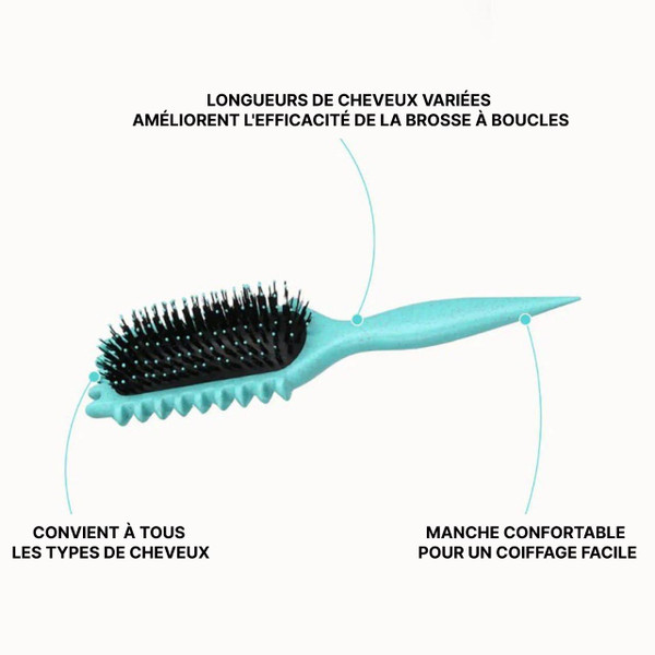 Brosse À Boucles Curly Pour Cheveux Ondulés Brosse À Boucles Curly Pour Cheveux Ondulés zaxx