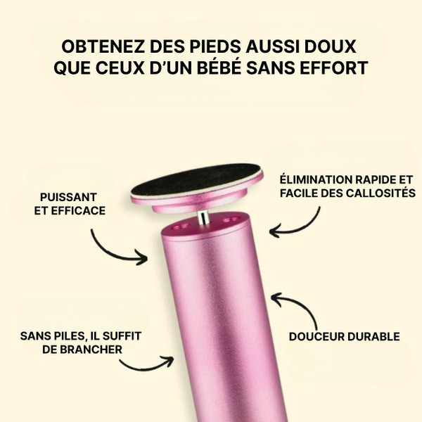 Râpe Pieds Électrique Anti-Callosités Râpe Pieds Électrique Anti-Callosités zaxx