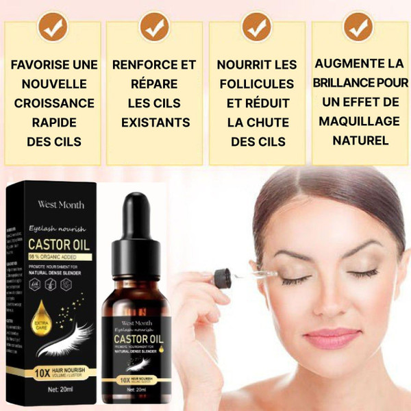 Sérum Pousse Cils À L'Huile De Ricin Sérum Pousse Cils À L'Huile De Ricin zaxx