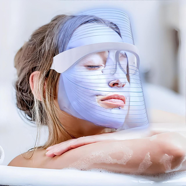 Masque LED Visage Luminothérapie Anti-Âge Masque LED Visage Luminothérapie Anti-Âge zaxx