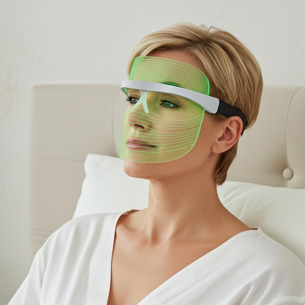 Masque LED Visage Luminothérapie Anti-Âge Masque LED Visage Luminothérapie Anti-Âge zaxx