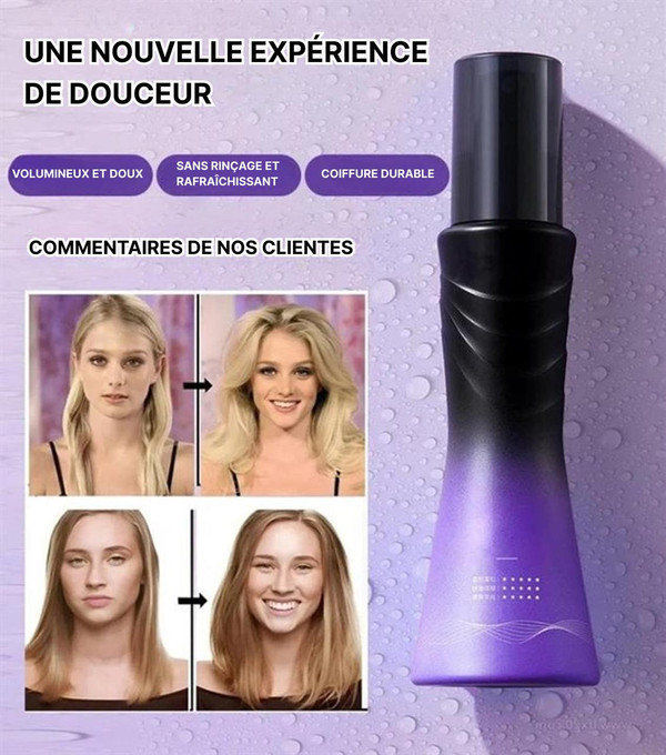 Spray Volume Cheveux Sans Rinçage - Effet Naturel Spray Volume Cheveux Sans Rinçage - Effet Naturel zaxx