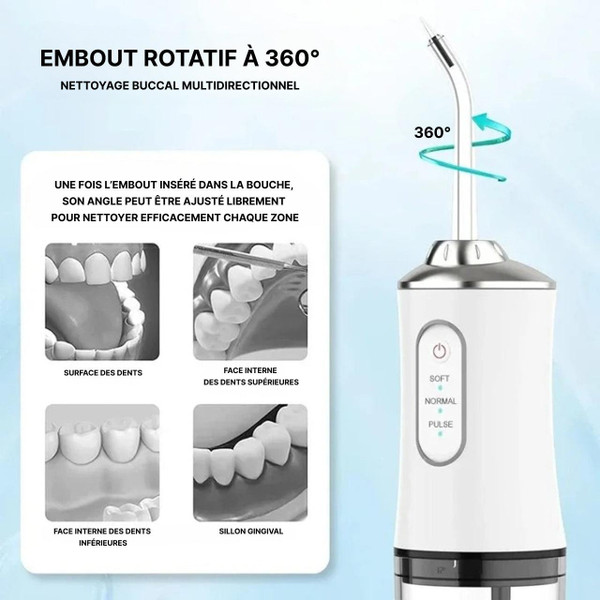 Hydropulseur Dentaire - Jet Dentaire Portable Hydropulseur Dentaire - Jet Dentaire Portable zaxx