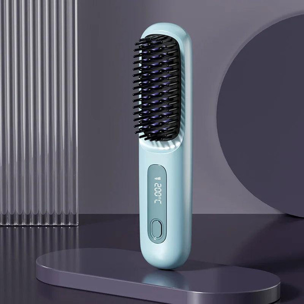 Brosse Chauffante Et Lissante 2-en-1 Brosse Chauffante Et Lissante 2-en-1 zaxx