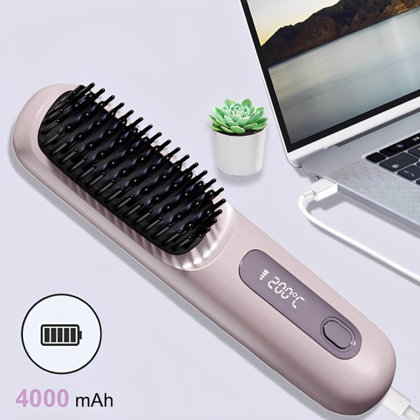 Brosse Chauffante Et Lissante 2-en-1 Brosse Chauffante Et Lissante 2-en-1 zaxx