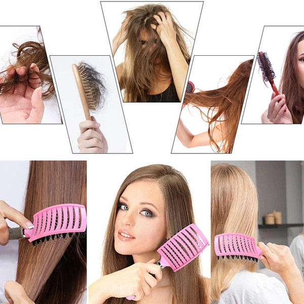Brosse Démêlante Anti-Casse Professionnelle Brosse Démêlante Anti-Casse Professionnelle zaxx