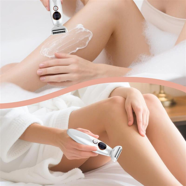 Rasoir Électrique Femme 5-en-1 Maillot Jambes Visage Rasoir Électrique Femme 5-en-1 Maillot Jambes Visage zaxx