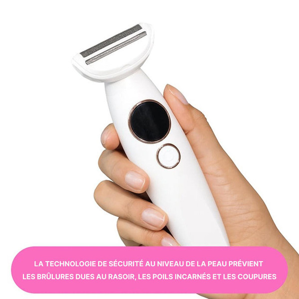 Rasoir Électrique Femme 5-en-1 Maillot Jambes Visage Rasoir Électrique Femme 5-en-1 Maillot Jambes Visage zaxx