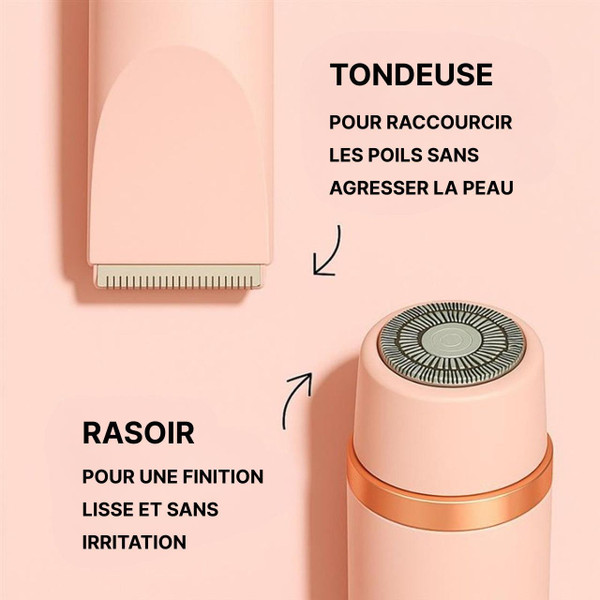 Rasoir Électrique Femme 2-en-1 Rasoir Électrique Femme 2-en-1 zaxx