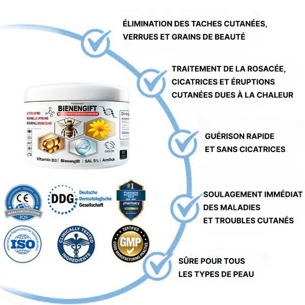 Crème Anti Rougeur Et Apaisante Au Venin D'Abeille Crème Anti Rougeur Et Apaisante Au Venin D'Abeille zaxx