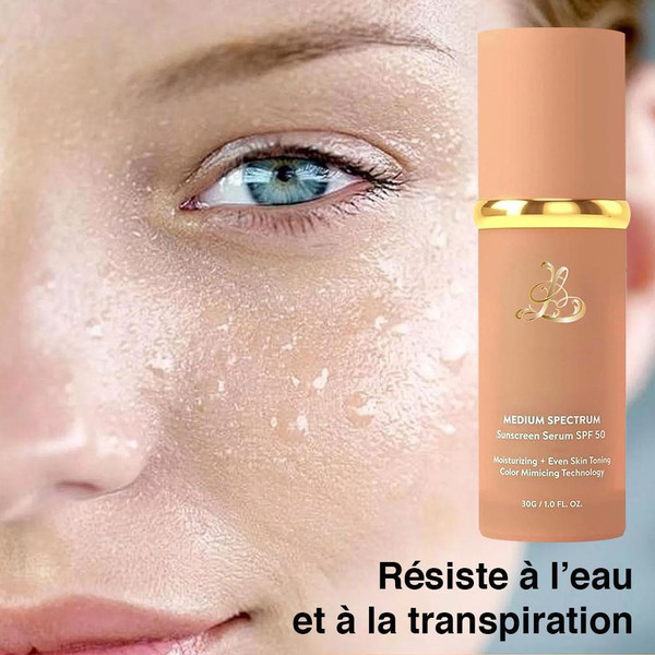 Fond De Teint Peau Mature | Couvrant - Anti Âge - SPF50 - Lissant zaxx
